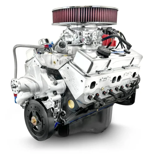 Blueprint Engines BP3505CTCD GM-Compatible Small Block Chevy 350ci Deluxe Dressed Carbureted Crate Engine – 390 HP